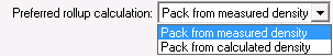Preferred rollup calculation